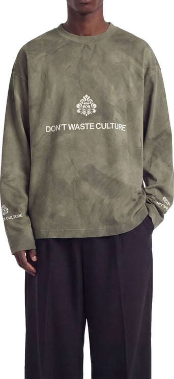 Don't Waste Culture Zada Longsleeve | Army