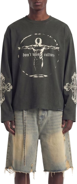 Don't Waste Culture Ator Longsleeve | Taupe
