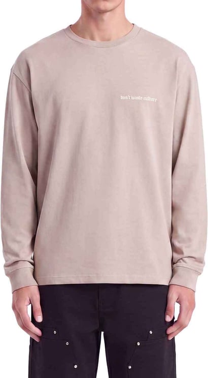 Don't Waste Culture Zayd Longsleeve | Taupe