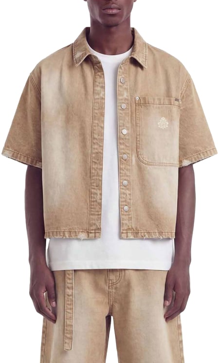 Don't Waste Culture Fenric Shirt | Brown