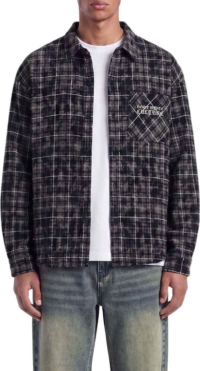 Don't Waste Culture Levi Overshirt | Black