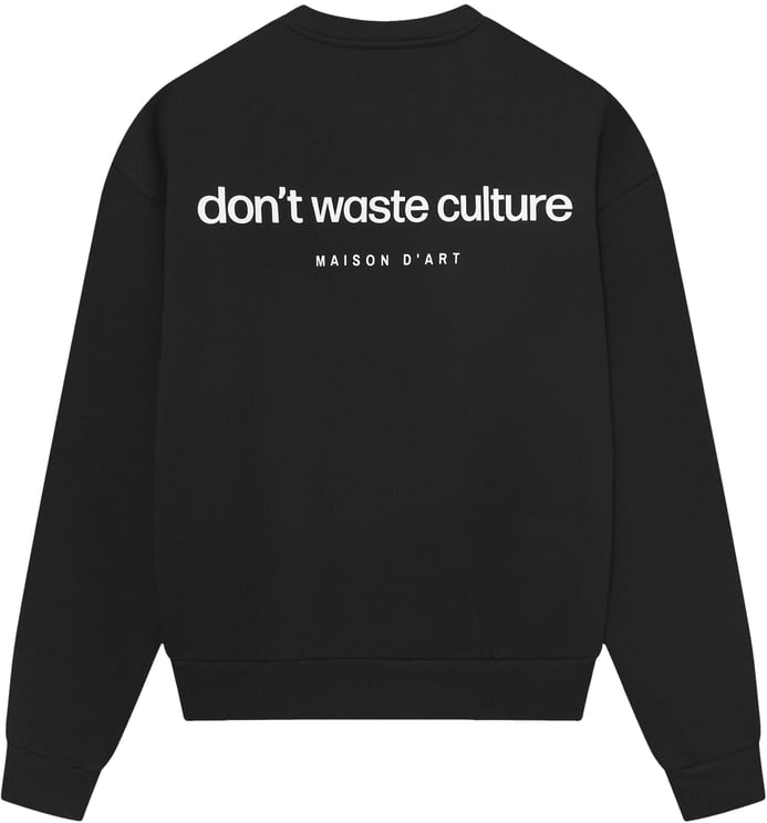 Don't Waste Culture Matt | Black