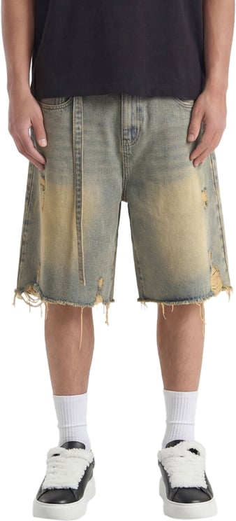 Don't Waste Culture Gaellor Shorts | Pale Blue
