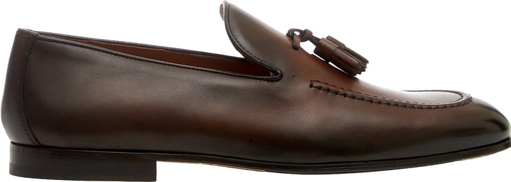 Doucal's Mocassino Pelle Marrone Nappine