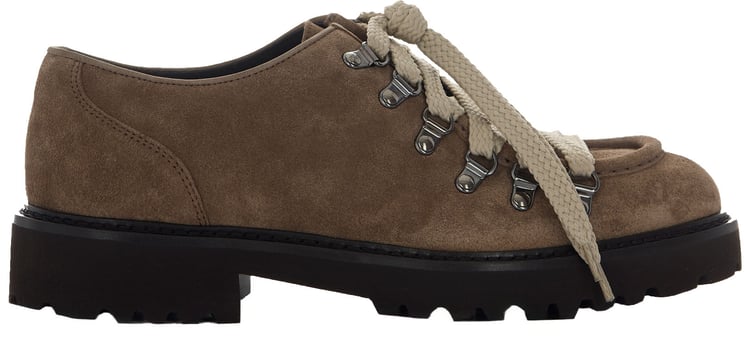 Doucal's Flat Shoes Cacaofdo Tmoro