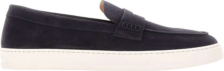 Doucal's Flat Shoes Blue