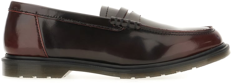 Dr. Martens Dr. Martens Aubergine leather Mayfare loafers