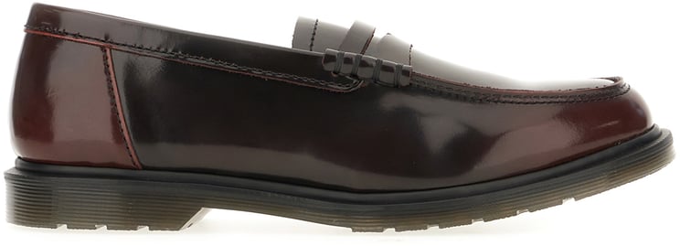 Dr. Martens Dr. Martens Aubergine leather Mayfare loafers