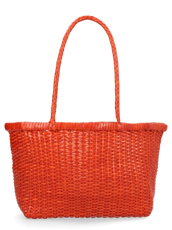Dragon Diffusion B Weave Small Orange Tote Bag
