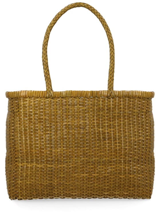 Dragon Diffusion B Weave Woven Leather Tote Bag