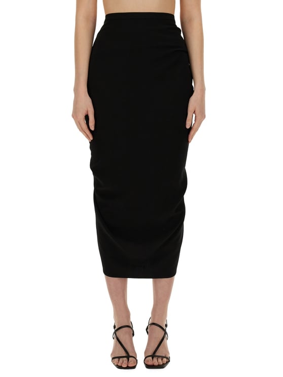 Dries van Noten Draped Skirt Crafted