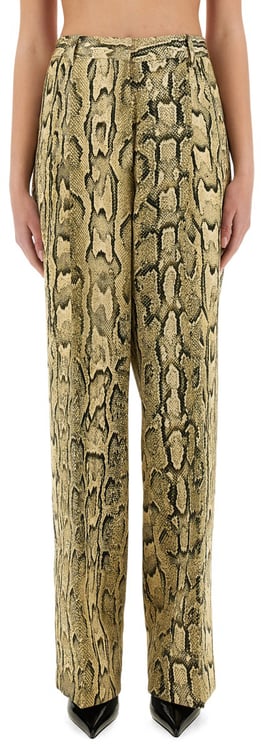 Dries van Noten Textured Wide-Fit Jacquard Pants