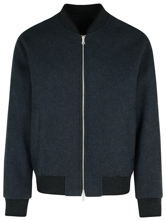 Dries van Noten 'Volker' Reversible Black Cotton Blend Jacket