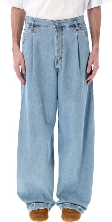 Dries van Noten Dries Van Noten pleated wide jeans