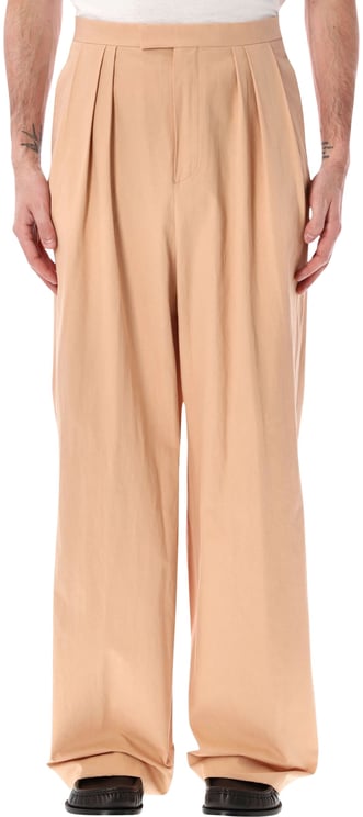 Dries van Noten Dries Van Noten pleated cotton poplin pants