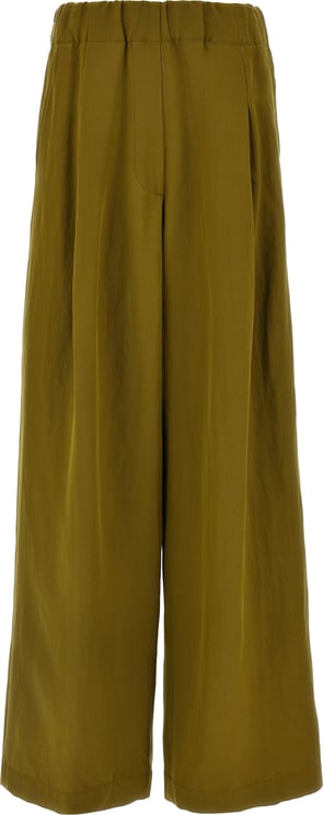 Dries van Noten Dries Van Noten Bicolor Wool Casual Pants
