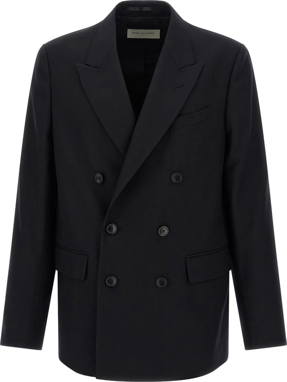 Dries van Noten Dries Van Noten Black Wool Blazer
