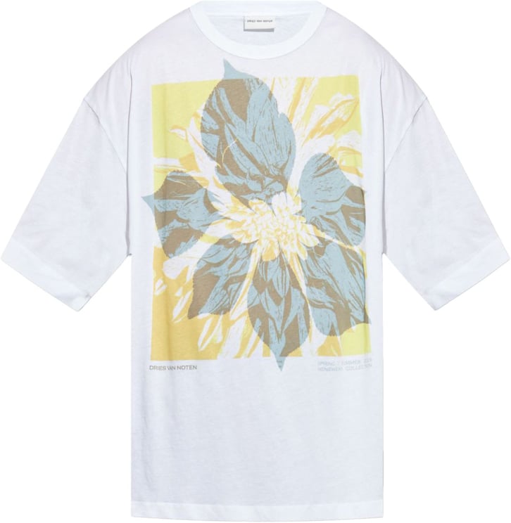 Dries van Noten Relaxed Fit Crew Neck T-Shirt