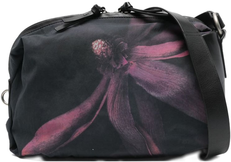 Dries van Noten Rectangular Bags with Dark Floral Print