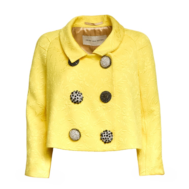 Dries van Noten Vipa Jewel Floral Jacquard Blazer