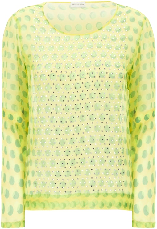 Dries van Noten Dries Van Noten Printed silk blouse