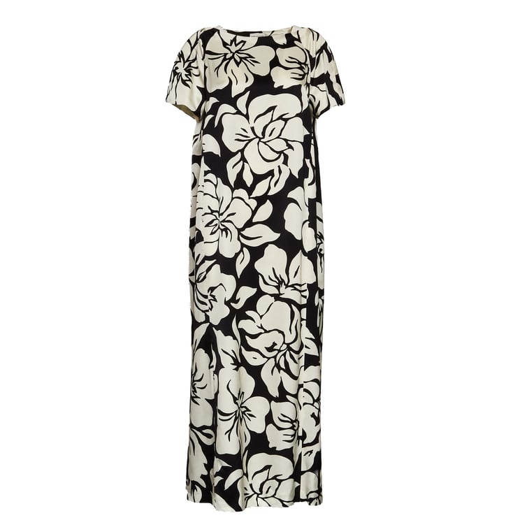 Dries van Noten Davita Hawaiian Floral Print Maxi Dress