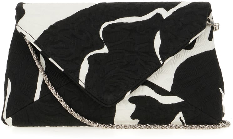 Dries van Noten Dries Van Noten Two-tone fabric clutch