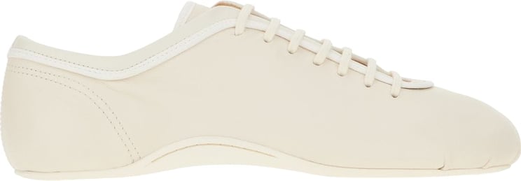 Dries van Noten Dries Van Noten Chalk leather Ballerina sneakers