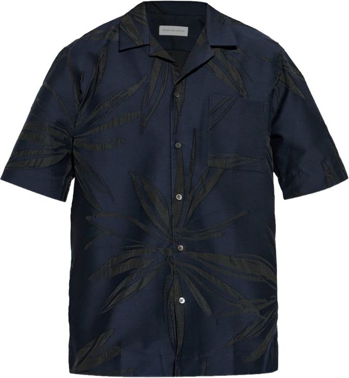 Dries van Noten Short-Sleeved Camp Collar Shirt