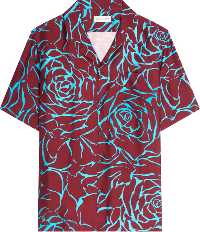 Dries van Noten Shirts Burgundy