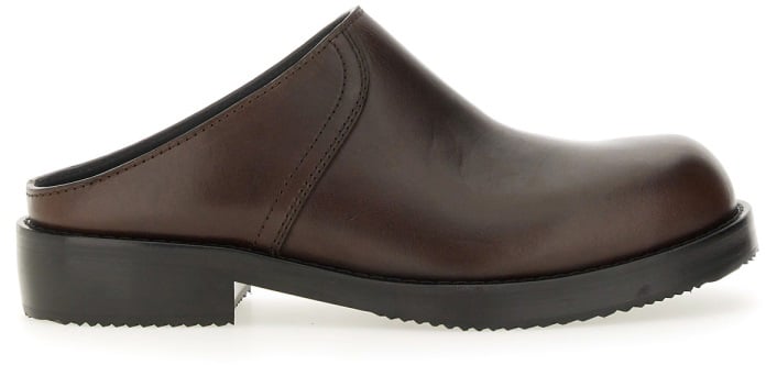 Dries van Noten LEATHER CLOGS