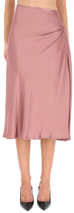 Dries van Noten DRAPED MIDI SKIRT