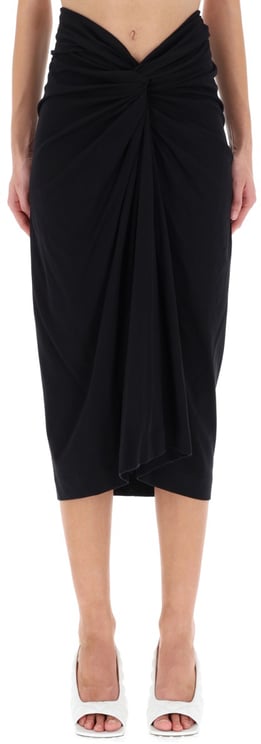 Dries van Noten DRAPED "HERCHIVE" SKIRT