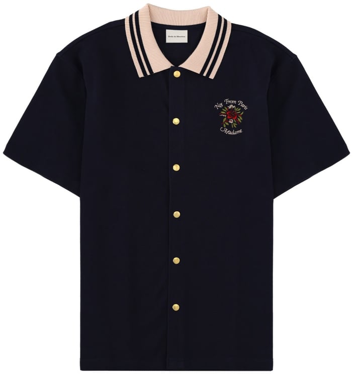 Drôle de Monsieur "SLOGAN ROSE" SHIRT