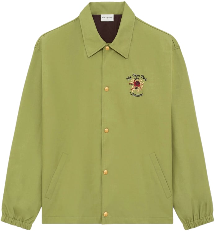 Drôle de Monsieur Veste Slogan Rose