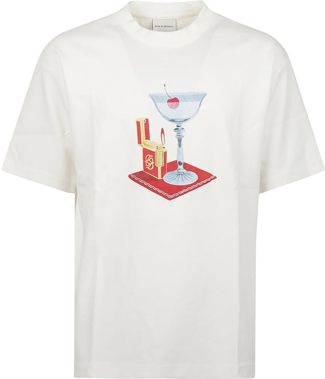 Drôle de Monsieur Cocktail T-shirt White