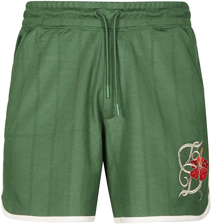 Drôle de Monsieur Short D Hibiscus Short Green