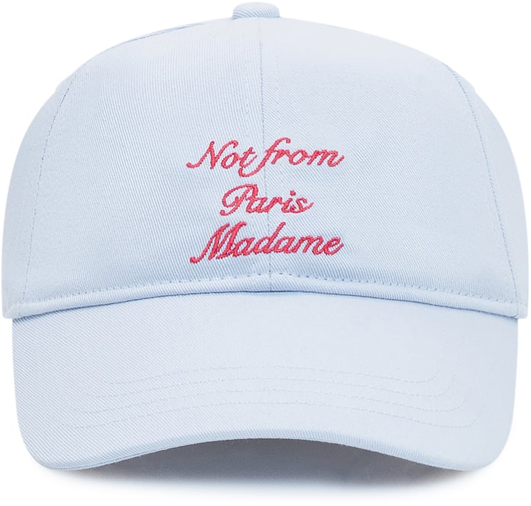 Drôle de Monsieur Cappello con Ricamo Slogan