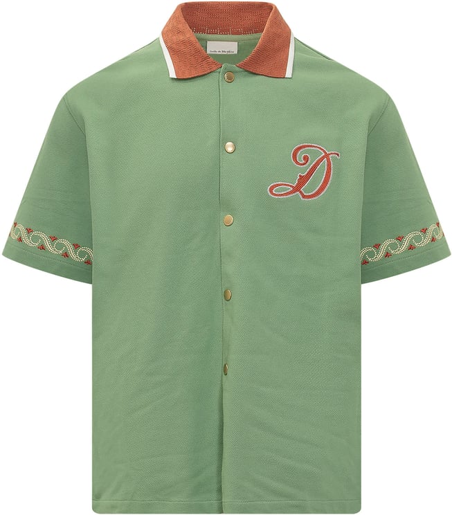 Drôle de Monsieur Camicia Sportiva a Maniche Corte