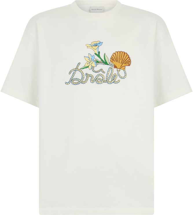 Drôle de Monsieur T-shirt with embroidery