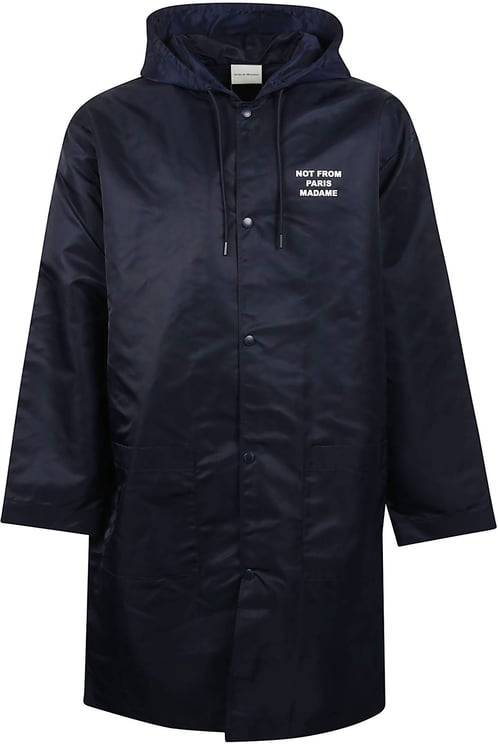 Drôle de Monsieur Slogan Parka Blue