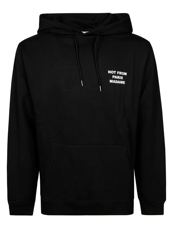 Drôle de Monsieur Crew Neck Black Slogan Sweatshirt