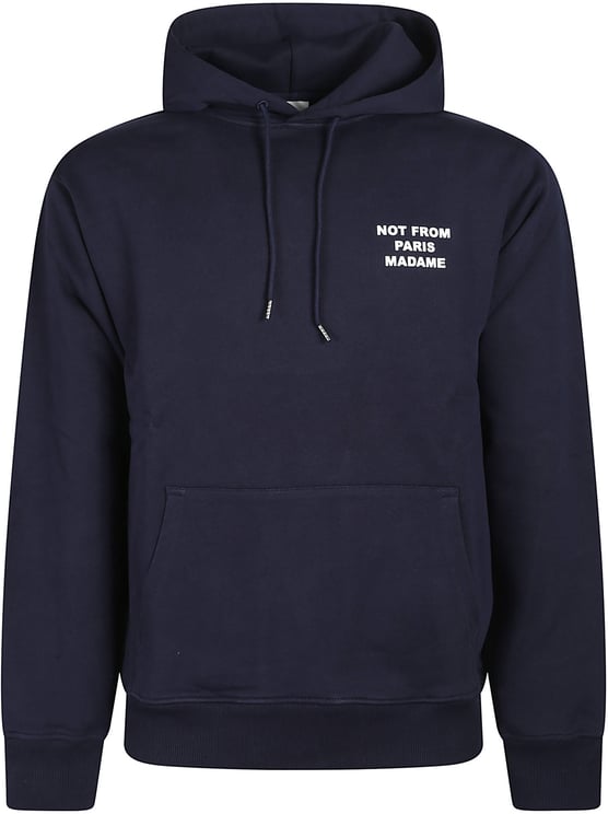 Drôle de Monsieur Slogan Sweatshirt Blue