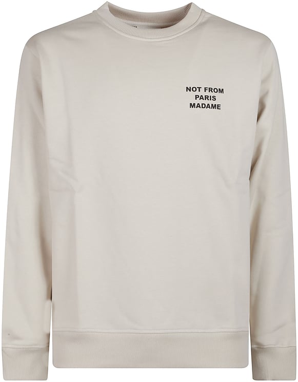 Drôle de Monsieur Slogan Sweatshirt Grey