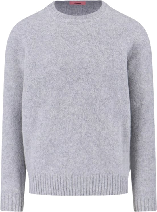 Drumohr Wool Sweater – Light Grey