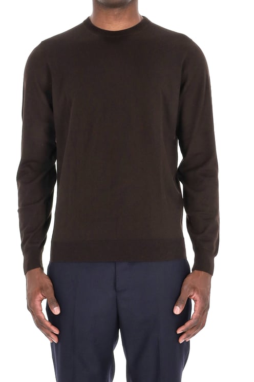 Drumohr Super 140’s Wool Crewneck Sweater