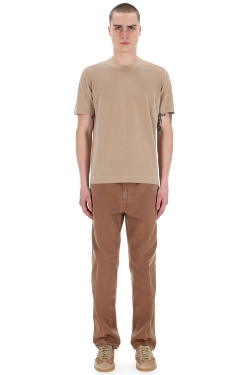 Drumohr Frosted Superlight Cotton T-Shirt