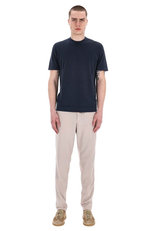 Drumohr Frosted Superlight Cotton T-Shirt
