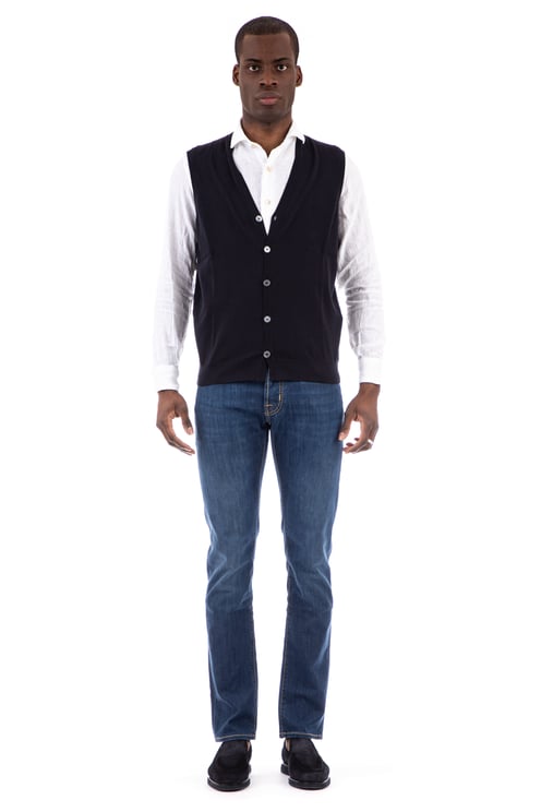 Drumohr Buttoned Cotton Vest