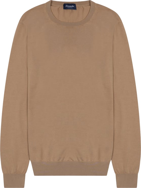 Drumohr Crew Neck Cotton Sweatshirt